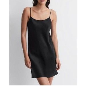Reiss Harriet Underwear Midi Slip Night Dress Adjustable Stap US 4 Maroon